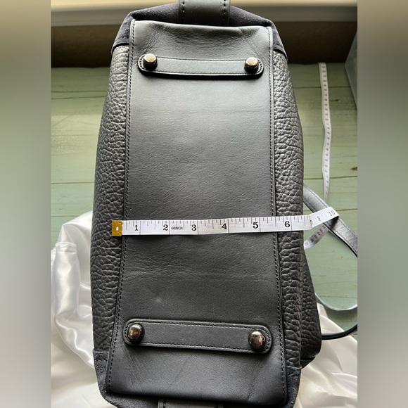 Coach Edie 42 Leather and Suede Shoulder Bag. - Picture 9 of 16